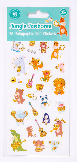 Jungle Jamboree - Holo Sticker Set
