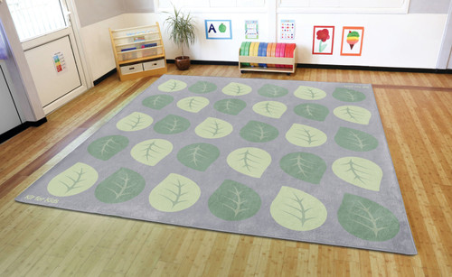 Kit for Kids - Large Leaf Carpet -300 x 300cm