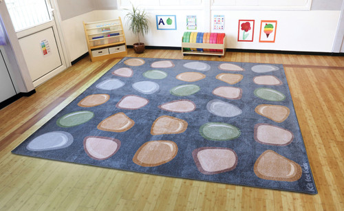 Kit for Kids - Large Pebble Carpet -300x300cm