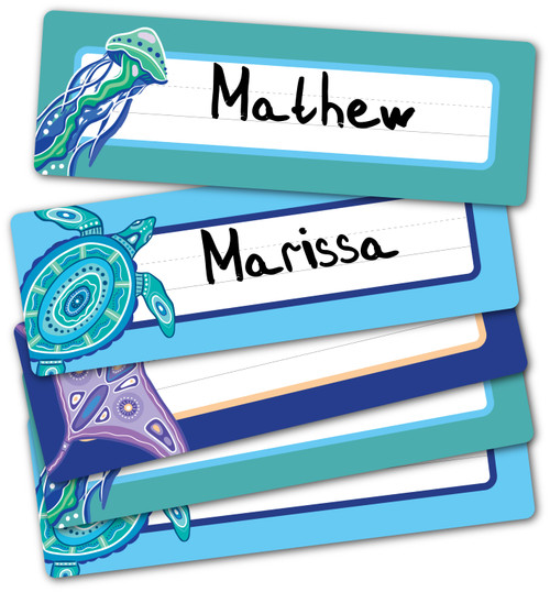 Ocean Country Adhesive Name Plates