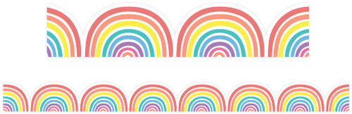 Rainbow Die-cut Border
