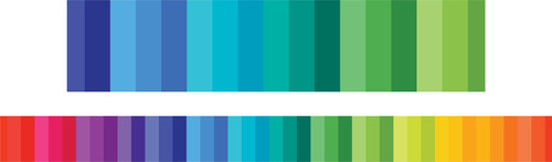 Rainbow Stripes Border