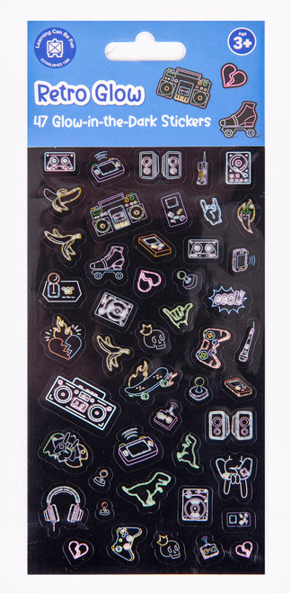 Retro Glow - Glow Sticker Set