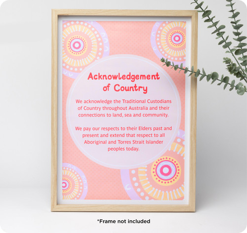 Sacred Country Acknowledgement of Country Poster