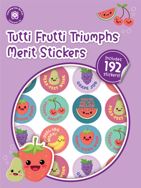 Tutti Frutti Triumphs Merit Sticker Book