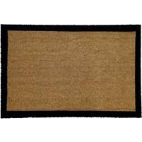 PVC Backed Coir Extra Large with Black Border 58 x 89 x 1.5cm, Each