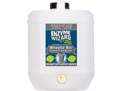 Enzyme Wizard Wheelie Bin Cleaner and Deodoriser - 10L, Each