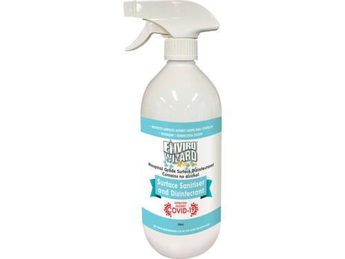 Enzyme Wizard Surface Sanitiser & Disinfectant - Empty Bottle - 750 ml, Each