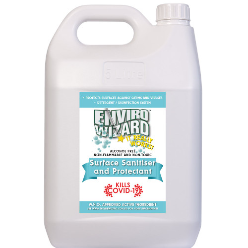Enzyme Wizard Surface Sanitiser & Disinfectant - 5L, Each