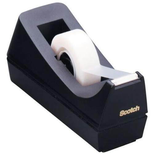 Scotch Tape Dispenser C-38 Black, Each