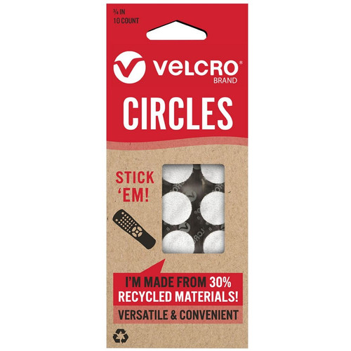 Velcro Circles 19mm, Pack of 10