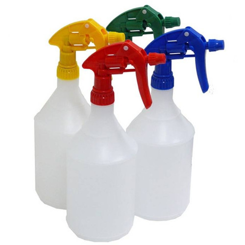 NAB Clean 1L Plastic Spray Bottle - Yellow, Each