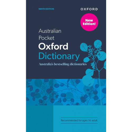 Australian Pocket Oxford Dictionary 9th Edition by Mark Gwynn and Amanda Laugesen ** ETA 22/4/2026 **