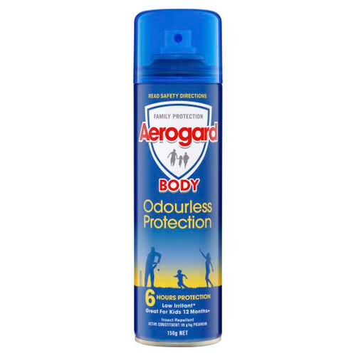 AEROGARD ODOURLESS SPRAY 150GM