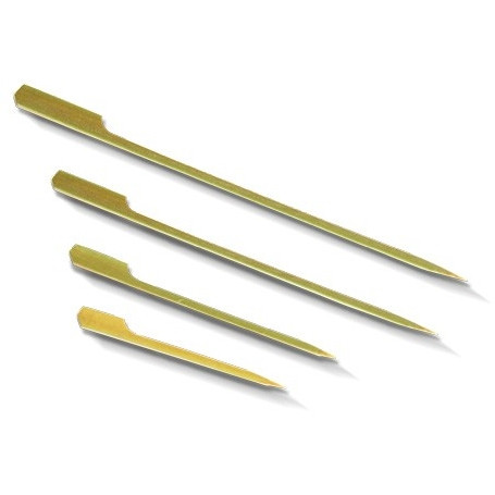 Boat Oar Skewer Bamboo 120mm, Pack of 100
