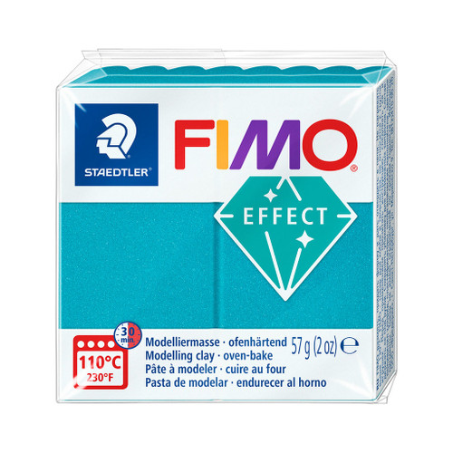 Staedtler 8010 FIMO Effect 57g - Metallic Turquoise, Each