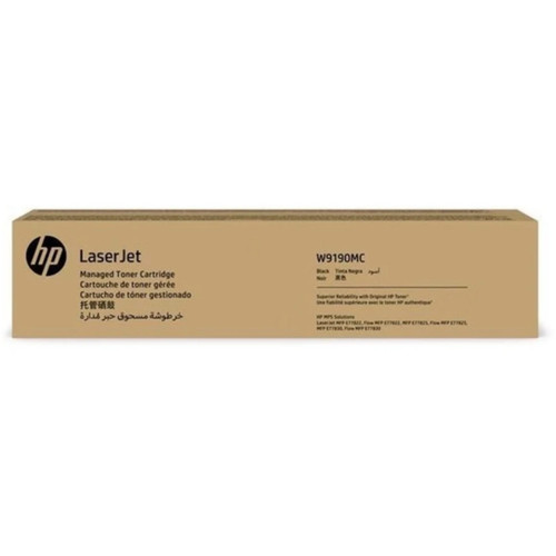 HP W9190MC Original Black Toner Cartridge with Yield 34,000 Pages Suits MFP/ Flow MFP E77822/ E77825/ E77830, Each