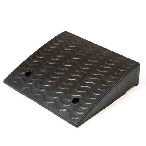 Kerb Ramp Rubber Black  - 110mm High