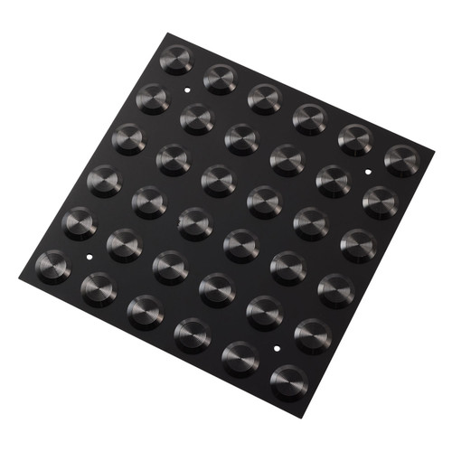 Tactile Indicators - 316 Stainless Steel PVD Black 300x300