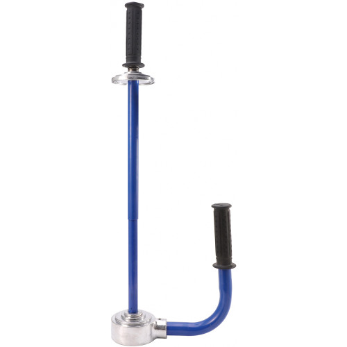 Manual Stretch Film Packing Wrapper- Hand Pallet Wrap Dispenser Blue, Each