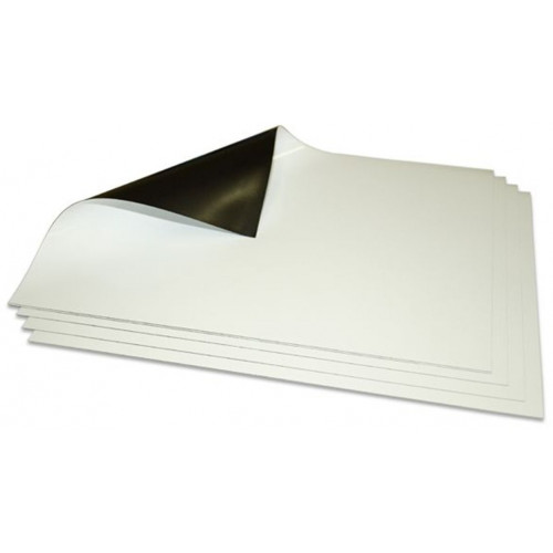 Vista Magnetic Sheeting 300 x 100mm White, Each