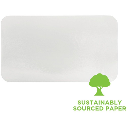 Lids to Suit MRE503/505 Rectangle Foil Tray (180 x 103mm), Carton of 500