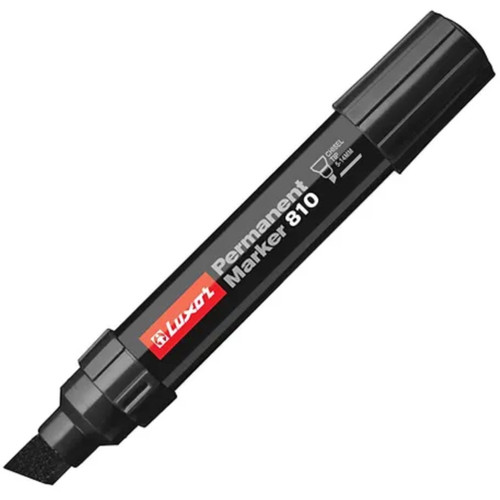 Luxor Jumbo Permanent Marker 810, Black