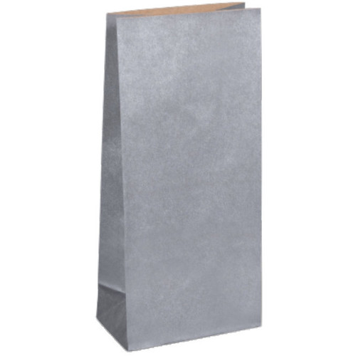 #3 Medium Gift Bag 220 x 100 x 60mm - Classic Silver, Carton of 500