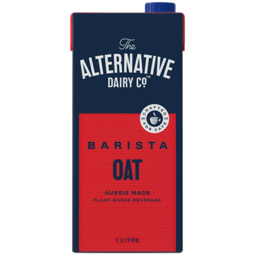 The Alternate Dairy Co Barista Oat Milk UHT 1L, Each