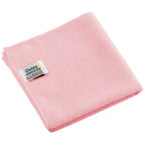 Oates r-MicroLife Base 100% Microfibre Cloth Red 36cm x 36cm Pack of 10 (Replaces 165639 MF-035VR)
