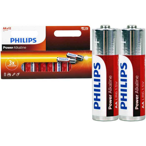 Philips Battery Alkaline AA, Each
