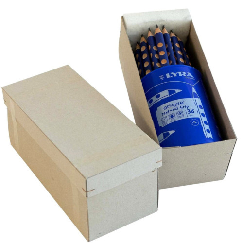 Lyra Groove Natural Grip Graphite B Pot 36 pcs
