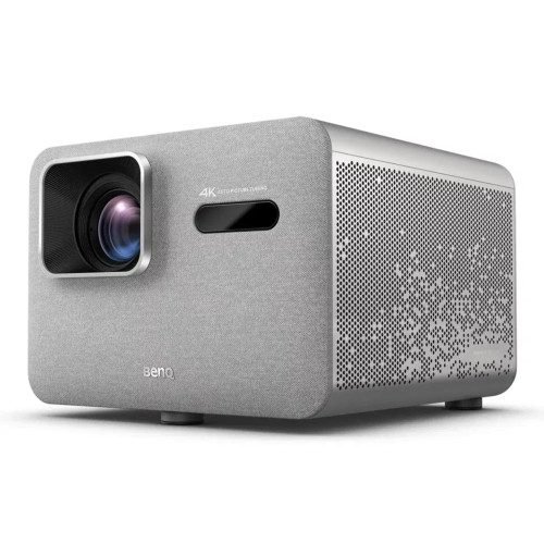 BenQ TK705STI 4K UHD, DLP Home Entertainment Projector, 3840×2160 Resolution, 3000 Lumens, 600:000:1 Contrast, Short Throw, 3 Year Warranty, Silver, Each