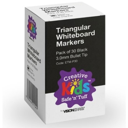 Creative Kids Whiteboard Markers Triangular Each