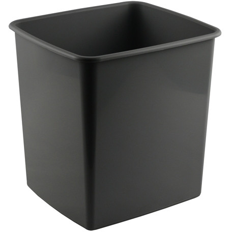ITALPLAST 15 Litre Tidy Bin - Space Grey, Each