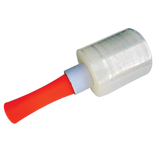 CUMBERLAND MINI SHRINK WRAP 100MM X 250M 20 MICRON WITH HANDLE
