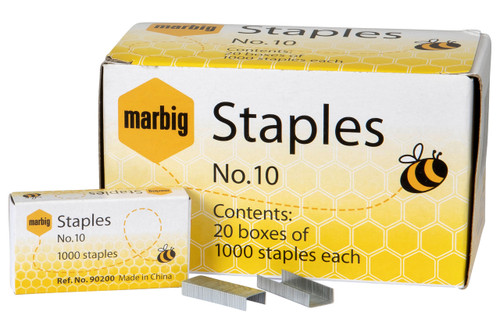 MARBIG STAPLES No.10 Bx1000