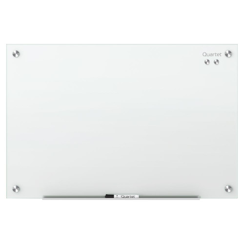 QUARTET INFINITY GLASS BOARD 450x600mm Memo White