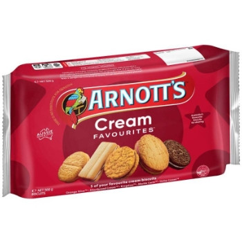 ARNOTTS BISCUITS Assorted Creams 500gm