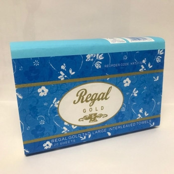 Regal Executive 1 Ply Ultraslim TAD Hand Towel 120 Sheets, Carton of 20