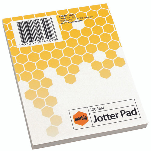 MARBIG JOTTER PAD 100x128mm 100 Leaf