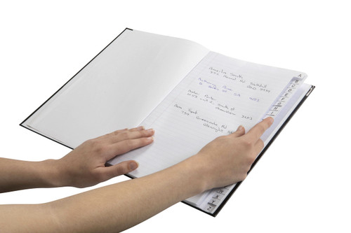 MARBIG RED BLACK NOTEBOOKS A4 with Index 200pg