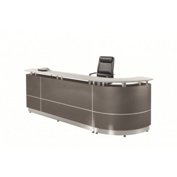 FOI DANDELION COUNTER Right Return Graphite 2750X850X1150mm