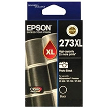 EPSON 273XL ORIGINAL PHOTO BLACK INK CARTRIDGE Suits Expression Premium XP510 / XP600 / XP700 / XP800 / XP710 / XP610