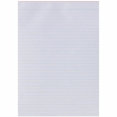 OLYMPIC OFFICE PADS A4 297X210MM RULED WHITE 100 Leaf, Pk10