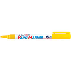 ARTLINE 440XF PAINT MARKERS Fine Bullet Yellow, Bx12