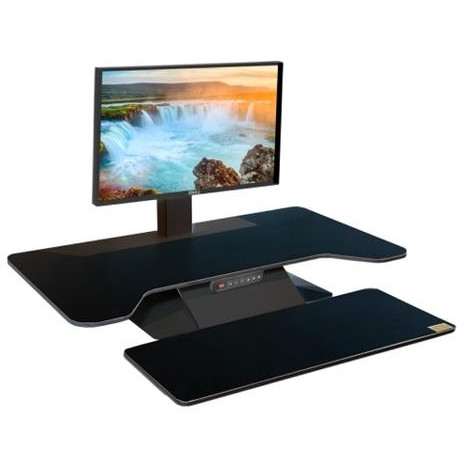STANDESK PRO MEMORY SIT STAND Electric Desk Black (1 Bracket included)