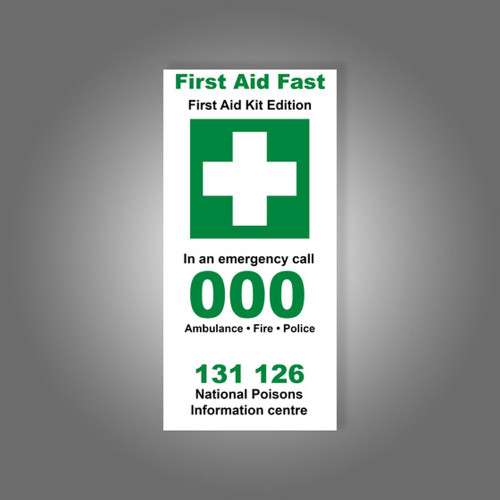 AEROGUIDE First Aid Leaflet, Each