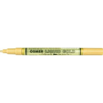 OSMER CALLIGRAPHY MARKER Gold Pk12