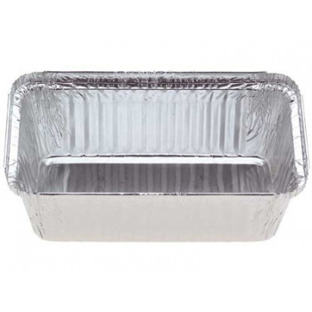 CONFOIL DEEP TAKEAWAY FOIL TRAY 840ml, L184mm x W106mm x D57mm Pk500